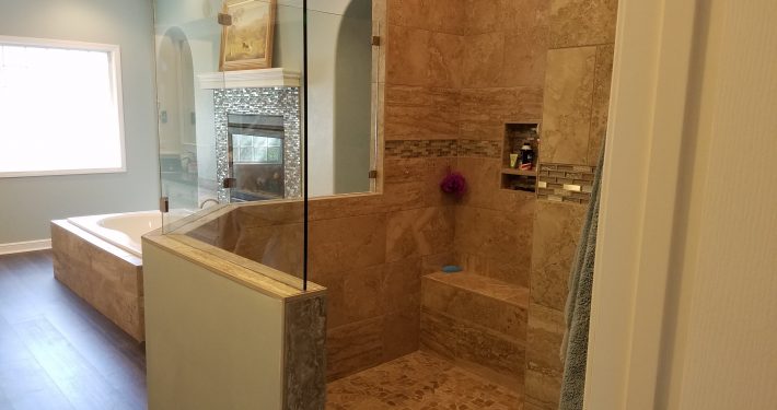 Whitty Bathroom Remodel Shower
