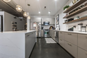 Open concept elegant kitchen remodel