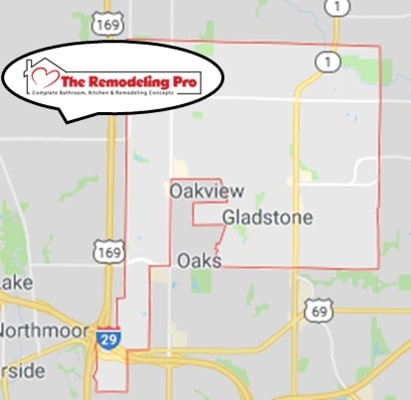 Gladstone Remodeling Map