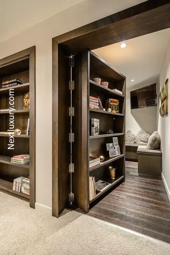 hidden tv room