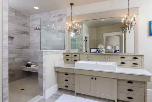 no tub master bath-min | My Remodeling Pro