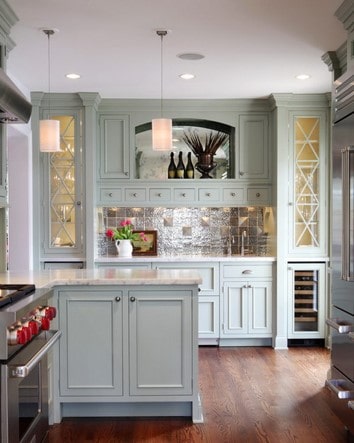 frost color kitchen cabinets