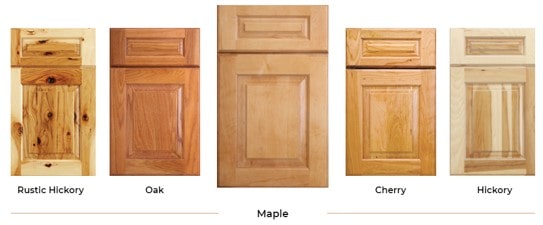 Cabinet wood types