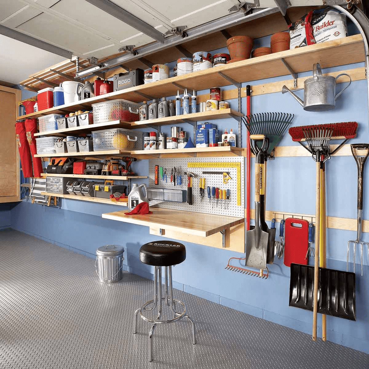 Organized garage